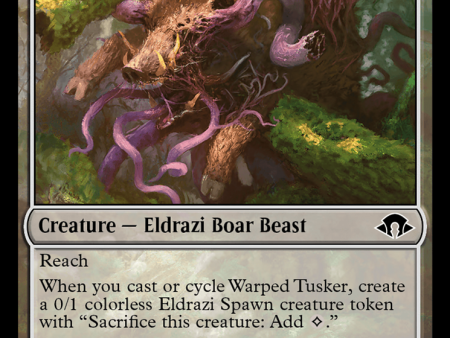 Warped Tusker [Modern Horizons 3] Online Sale