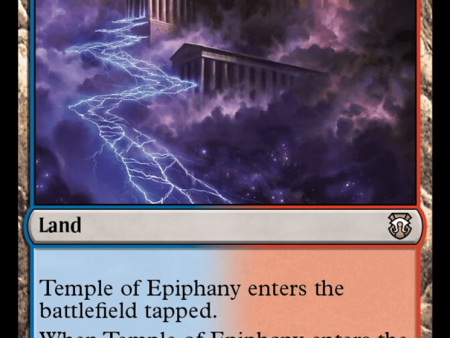 Temple of Epiphany (Ripple Foil) [Modern Horizons 3 Commander] Discount