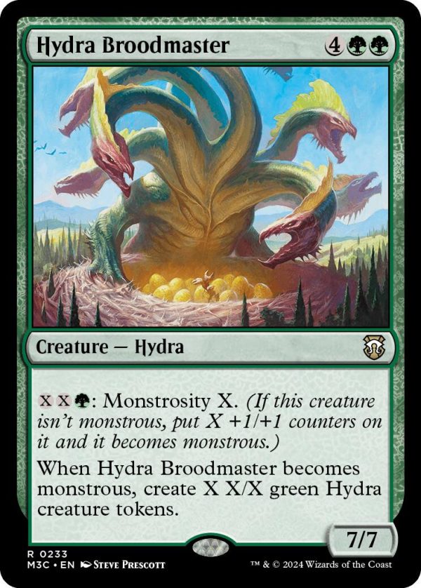 Hydra Broodmaster [Modern Horizons 3 Commander] Supply