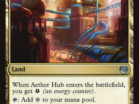 Aether Hub (Ripple Foil) [Modern Horizons 3 Commander] For Discount