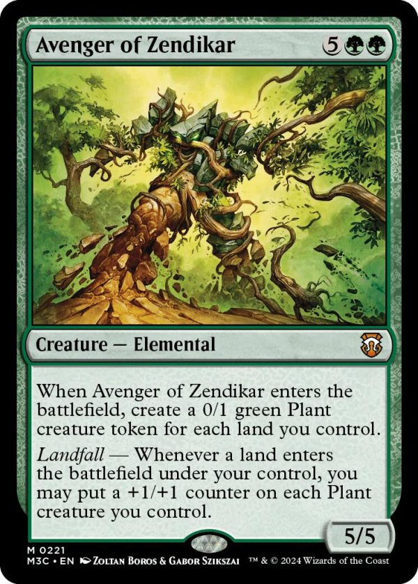 Avenger of Zendikar [Modern Horizons 3 Commander] Supply