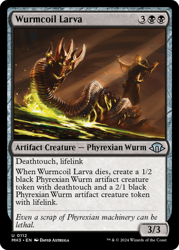 Wurmcoil Larva [Modern Horizons 3] For Cheap