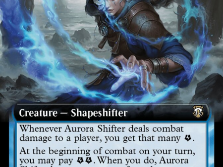 Aurora Shifter (Extended Art) (Ripple Foil) [Modern Horizons 3 Commander] Discount