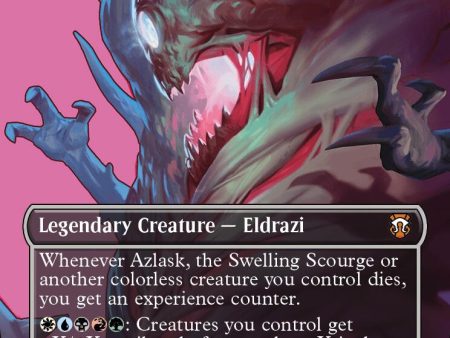 Azlask, the Swelling Scourge (Borderless) (Ripple Foil) [Modern Horizons 3 Commander] Discount