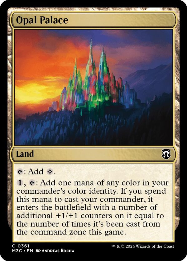 Opal Palace [Modern Horizons 3 Commander] For Sale