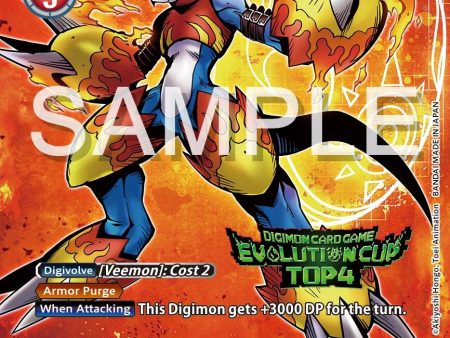 Flamedramon [BT8-012] (2024 Evolution Cup Top 4) [New Awakening Promos] Hot on Sale