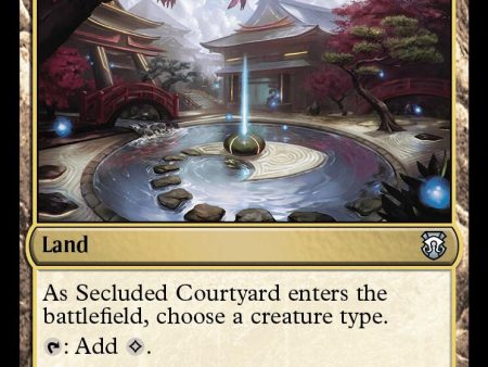 Secluded Courtyard [Modern Horizons 3 Commander] Online Sale