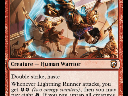 Lightning Runner [Modern Horizons 3 Commander] For Discount