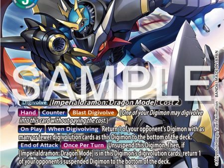 Imperialdramon: Fighter Mode Ace [BT16-027] (Alternate Art) [Beginning Observer] Fashion