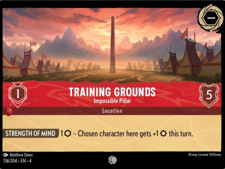 Training Grounds - Impossible Pillar (136 204) [Ursula s Return] Online Sale