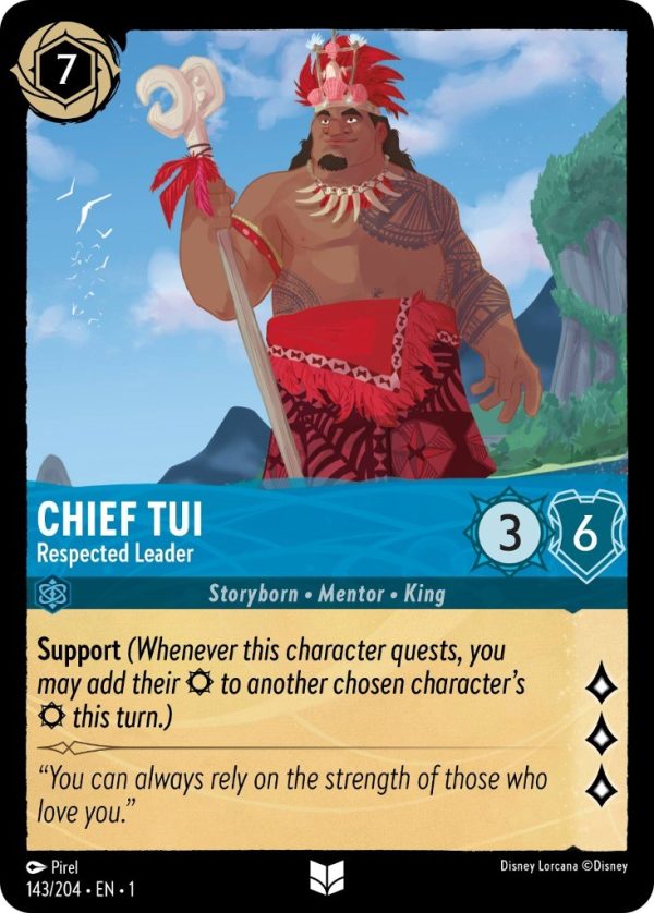 Chief Tui - Respected Leader (143 204) [The First Chapter] Discount