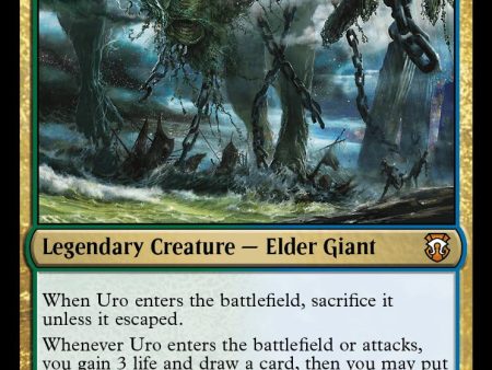 Uro, Titan of Nature s Wrath [Modern Horizons 3 Commander] Sale