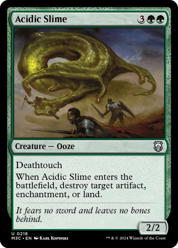 Acidic Slime [Modern Horizons 3 Commander] Sale