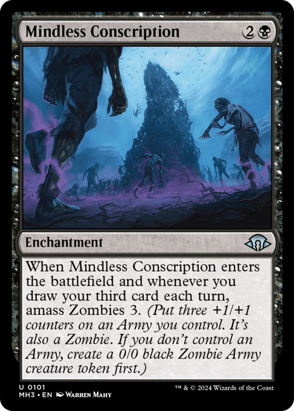 Mindless Conscription [Modern Horizons 3] Online now