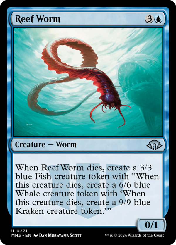 Reef Worm [Modern Horizons 3] Hot on Sale