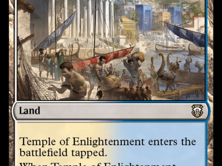 Temple of Enlightenment (Ripple Foil) [Modern Horizons 3 Commander] Online