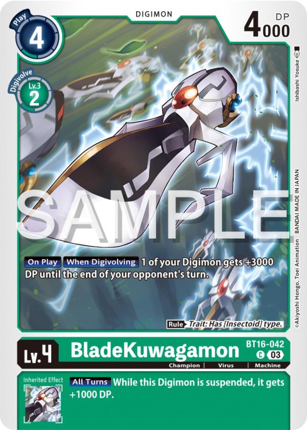 BladeKuwagamon [BT16-042] [Beginning Observer] Online Hot Sale