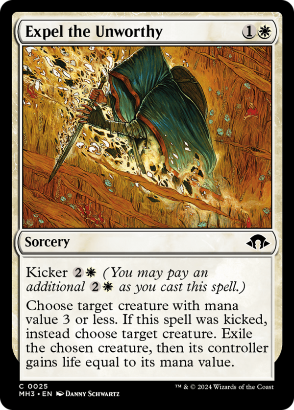 Expel the Unworthy [Modern Horizons 3] For Sale