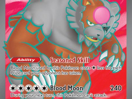 Bloodmoon Ursaluna ex (202 167) [Scarlet & Violet: Twilight Masquerade] on Sale