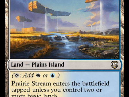 Prairie Stream (Ripple Foil) [Modern Horizons 3 Commander] Online Hot Sale