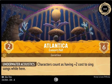 Atlantica - Concert Hall (33 204) [Ursula s Return] For Sale