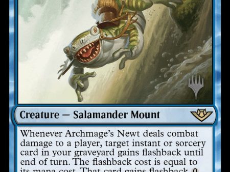 Archmage s Newt (Promo Pack) [Outlaws of Thunder Junction Promos] Fashion