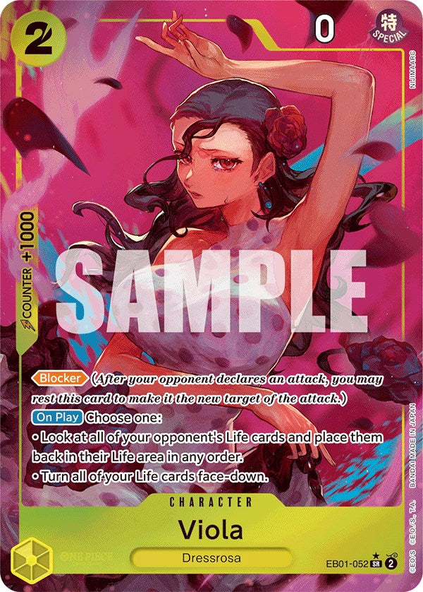 Viola (Alternate Art) [Extra Booster: Memorial Collection] For Discount