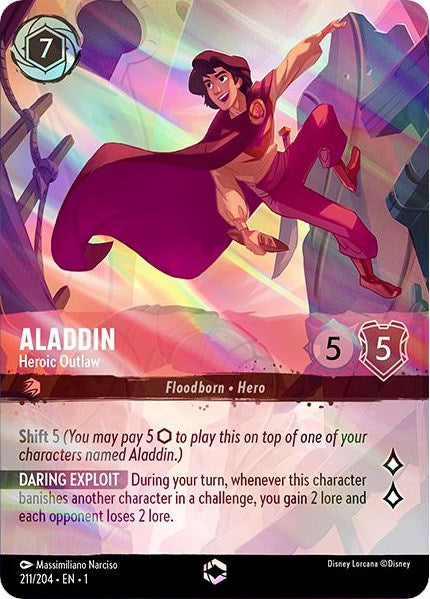 Aladdin - Heroic Outlaw (Enchanted) (211 204) [The First Chapter] Sale