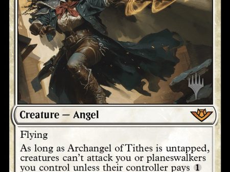 Archangel of Tithes (Promo Pack) [Outlaws of Thunder Junction Promos] Discount