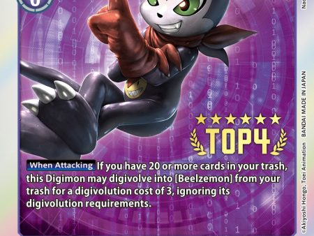 Impmon [ST14-02] (Digimon 3-On-3 November 2023 Top 4) [Starter Deck: Beelzemon Advanced Deck Set] Online now