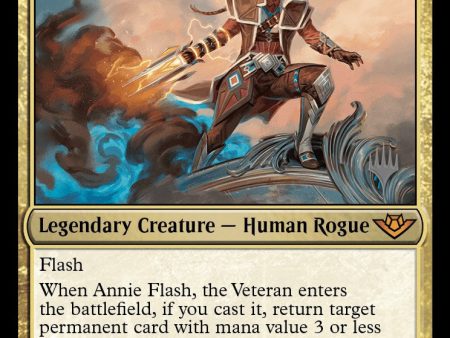 Annie Flash, the Veteran (Promo Pack) [Outlaws of Thunder Junction Promos] For Cheap