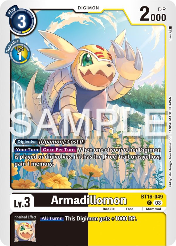 Armadillomon [BT16-049] [Beginning Observer] Online