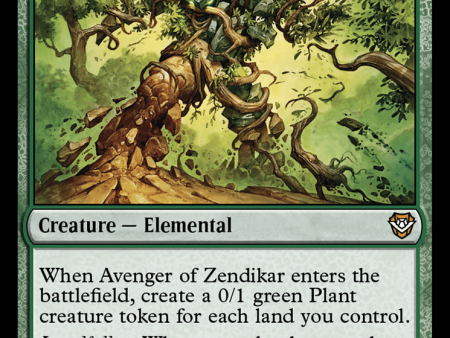 Avenger of Zendikar [Outlaws of Thunder Junction Commander] Supply