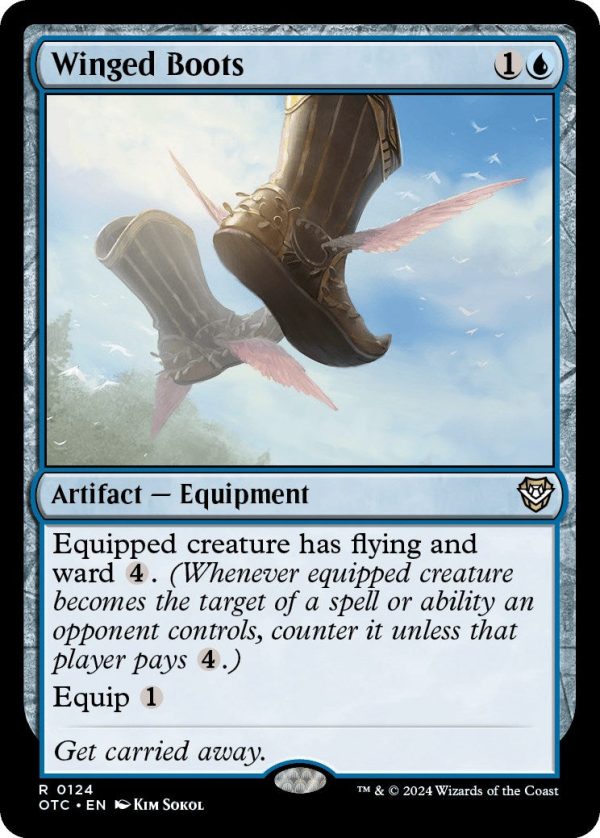 Winged Boots [Outlaws of Thunder Junction Commander] Online Sale