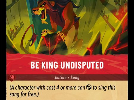 Be King Undisputed (129 204) [Ursula s Return] Supply