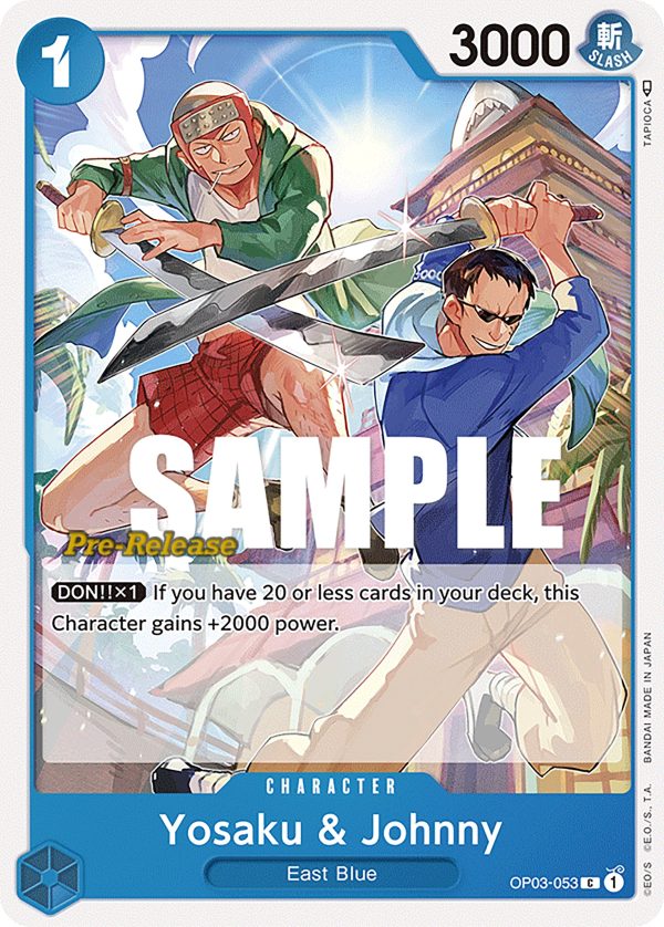 Yosaku & Johnny [Pillars of Strength Pre-Release Cards] Hot on Sale