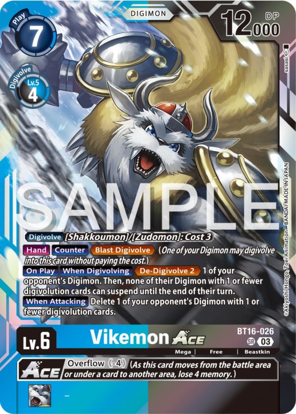 Vikemon Ace [BT16-026] [Beginning Observer] For Cheap