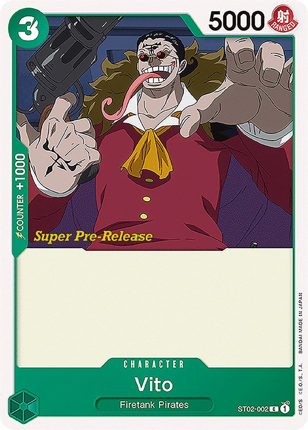 Vito [Super Pre-Release Starter Deck: Worst Generation] Sale