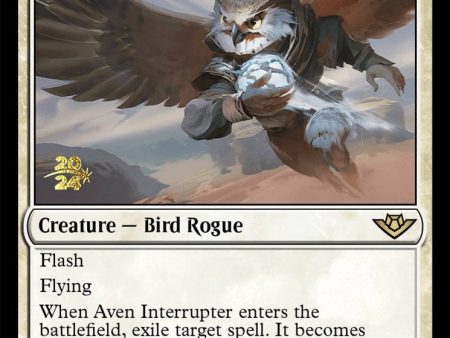 Aven Interrupter [Outlaws of Thunder Junction Prerelease Promos] Discount