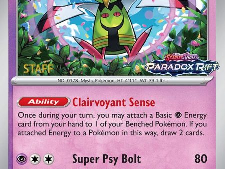 Xatu (059) (Staff Prerelease Promo) [Scarlet & Violet: Black Star Promos] Online Sale