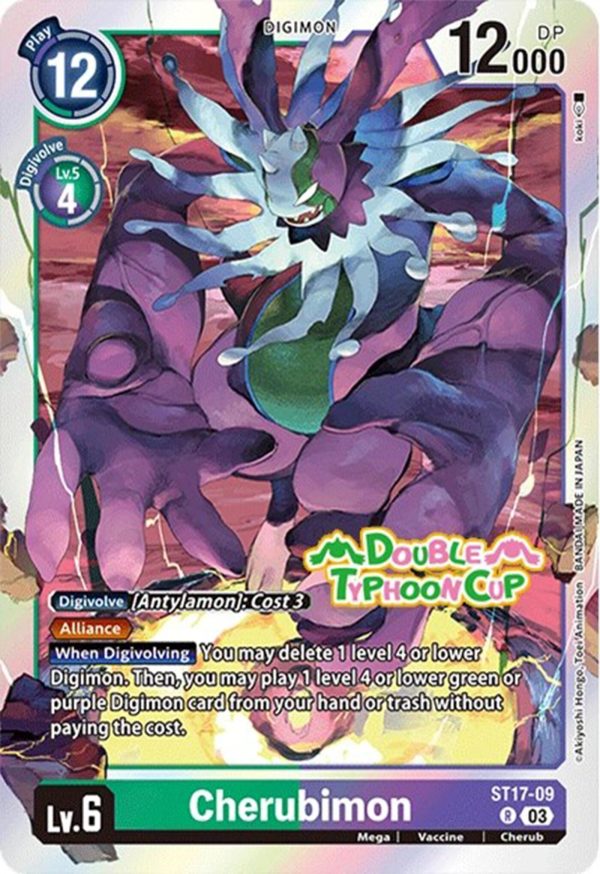 Cherubimon [ST17-09] [Starter Deck: Double Typhoon Advanced Deck Set Pre-Release Cards] Cheap