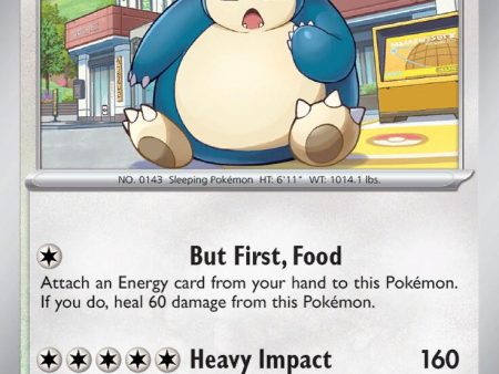 Snorlax (136 167) [Scarlet & Violet: Twilight Masquerade] For Sale