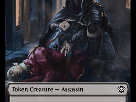 Assassin    Food Double-Sided Token [Outlaws of Thunder Junction Commander Tokens] Online Sale