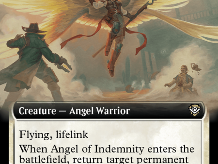 Angel of Indemnity (Extended Art) [Outlaws of Thunder Junction Commander] Fashion