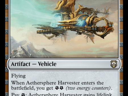 Aethersphere Harvester (Ripple Foil) [Modern Horizons 3 Commander] Online Hot Sale