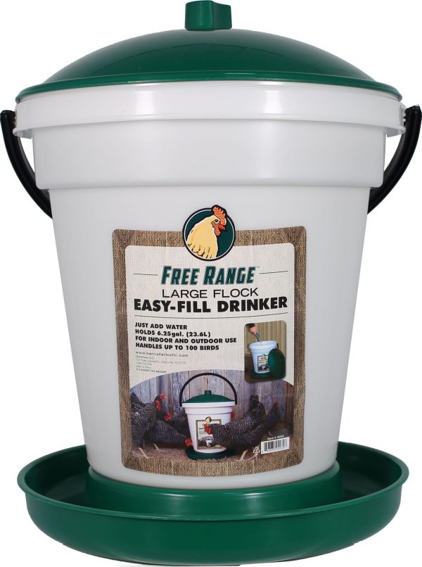 Harris Farms Llc. - Free Range Ez Fill Plastic Poultry Waterer Online now