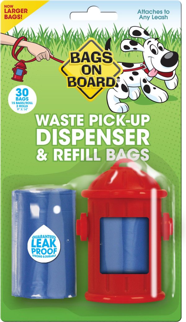 Bramton Company - Bags On Board Fire Hydrant Shaped Bag Dispenser Cheap