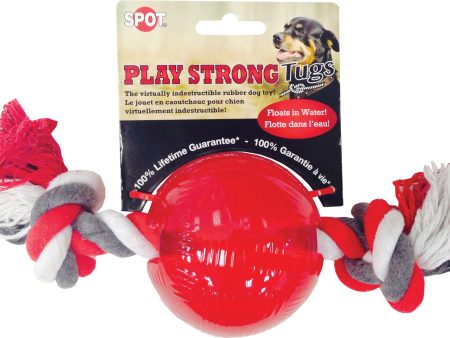 Ethical Dog - Play Strong Tugs Ball With Rope Fashion