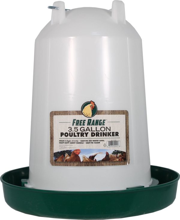 Harris Farms Llc. - Free Range Plastic Poultry Waterer Hot on Sale