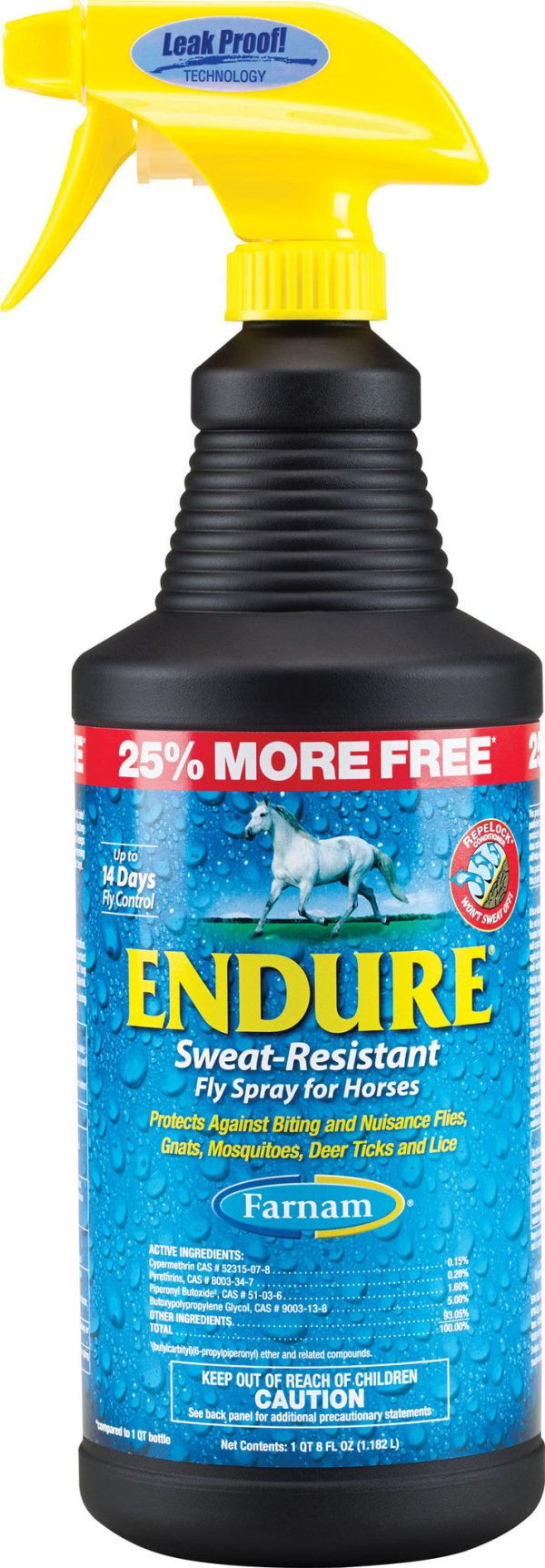 Farnam Companies Inc - Endure Sweat Resistant Fly Spray For Horses Bonus For Cheap